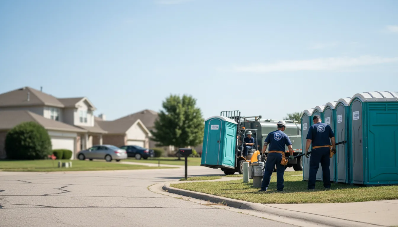 Porta Potty Rental in Bison, KS near me